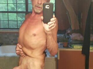 Homosexual Brian Stoddard showing off his little small femboy hairless penis
